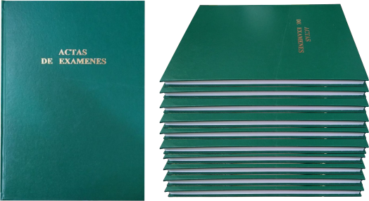 Libro de Actas de Examen 200 Folios